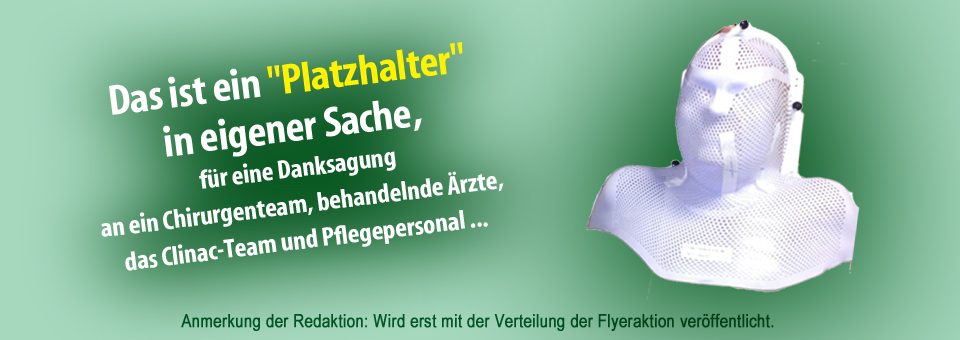 In eigener Sache